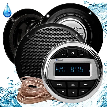Комплект влагостойкой акустики Steam Water Aqua Music Visaton 3 