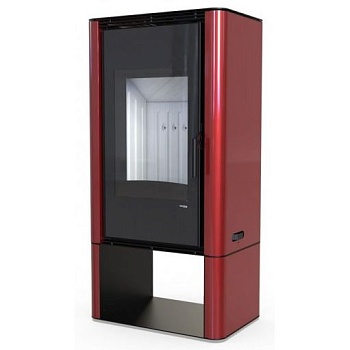 Печь камин DEFRO HOME SOLUM LOG 9кВт красная сталь 