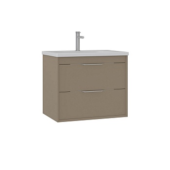 Тумба с раковиной Orka Clay 5004381, 65 см, подвесная, цвет sahra 