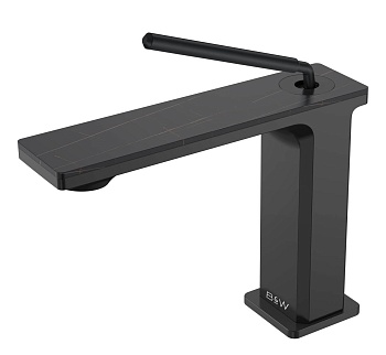 Смеситель для раковины Black&White GF-7105-MB 