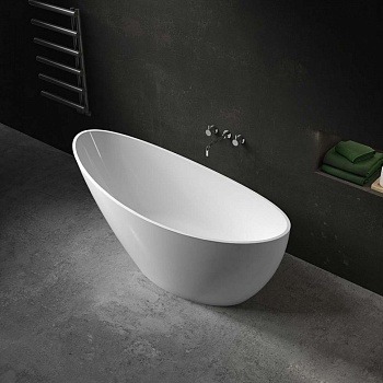 Ванна акриловая Frank F6118, 12523, 170 х 80 см, цвет белый 