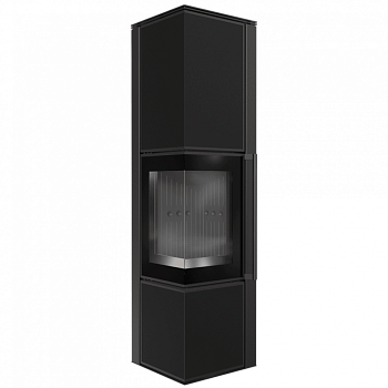 Печь Kratki PRO TORA/L 8 кВт Nero Assoluto 