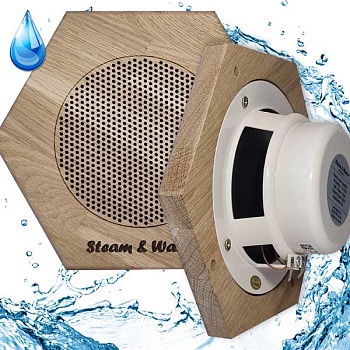 Динамик для сауны Steam & Water Мед SW 525 white 