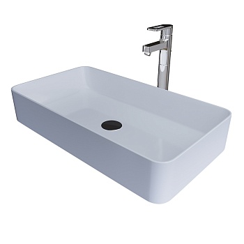 Раковина Grossman Pragma GR-3031 (610х335х110) белая,1 место 