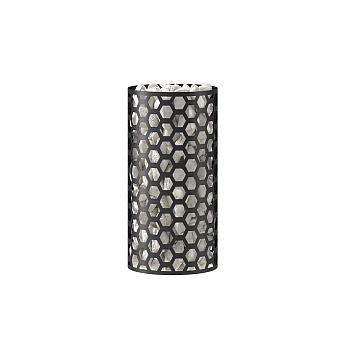 Сетка для камней на трубу "СОТЫ" BLACK, L-500 