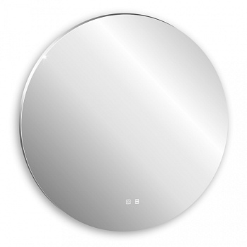 Зеркало Abber Mond AG6203S-0.77, 77 см, с подсветкой, сенсорный выключатель, датчик движения, цвет белый 