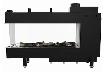 Газовая топка Kratki Pro LEO/LP/100/TUNEL/G20 (магистральный газ) 