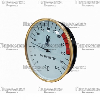 Термометр для сауны10*2 (металлический корпус) В23019 
