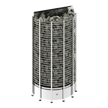 SAWO Электрическая печь Tower напольная пристенная, 18,0 кВт, нерж. сталь, артикул TH12-180NS-WL-P, выносной пульт (пульт и блок мощности докупаются отдельно) 