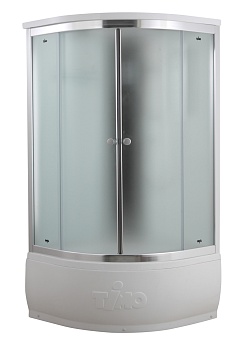 Душевая кабина Timo Comfort T-8890F Fabric Glass, стекло матовое, 90 x 90 см 