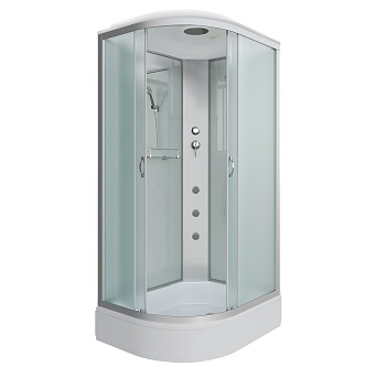 Душевая кабина Niagara Classic NG-33094-14RG (100х90х215) средний поддон(26см),стекло матовое,4 места 