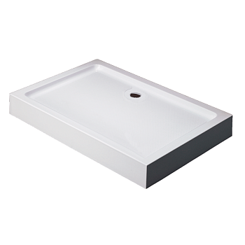 Душевой поддон Black&White Stellar Wind Easy Plumb RS-0812H, 80 х 120 х 13,5 см, акриловый 