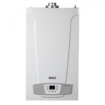 Котел газовый BAXI ECO Life 31F настен, 31 кВт, двухконтурный, с закрыт. кам. сгор. (без дымохода) 