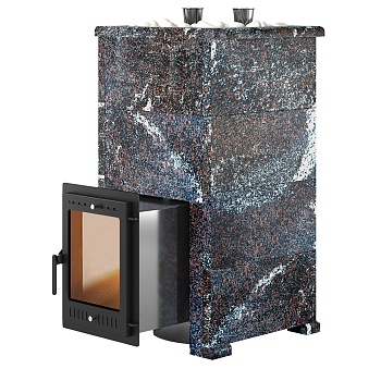 Печь для бани Эверест "Steam Master 44 INOX" Амфиболит, S-40 