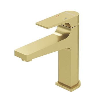 Смеситель для раковины Grossman Classic 510.K35.04.320 золото сатиновый,1 место 