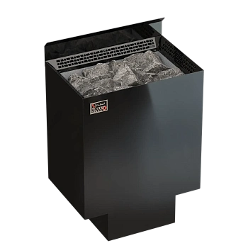 Электрическая печь SAWO NORDEX NRN-45NS-BL-Z-C (4,5 кВт, черная, внутри оцинковка, снаружи нержавейка, выносной пульт (пульт и блок мощности докупаются отдельно) 