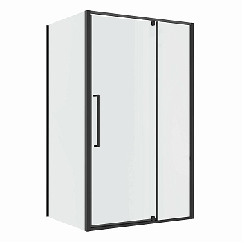 Душевое ограждение Niagara Nova NG-35-11AGR-A90GR-34 (110х90х195) прямоугольник,распашная,графит,стекло прозрачное,2 места 