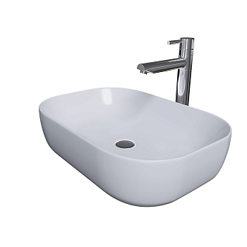 Раковина Grossman Classic GR-3049 (610х400х145) белая,1 место 