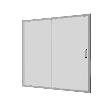 Шторка для ванны Ambassador Bath Screens 16041105 (170х140) хром,стекло прозрачное,раздвижная,1 место 