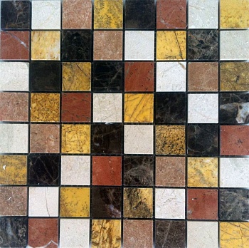 Плитка мраморная MOSAIK NILO, 25x25x1 (Eima) 