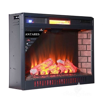 Очаг для электрокамина Inter Flame Antares 31 LED FX QuartZ Чёрный 